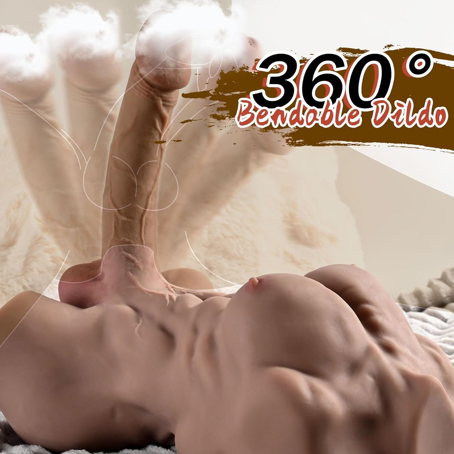 ApolloFlex Realistic Male Torso Sex Doll - Vixen | Nova Network