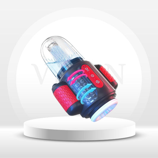 AquaPulse 3D5X Hydro Stroker - Vixen | Nova Network