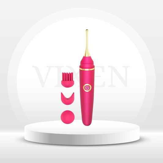 AquaQuiver 4 - in - 1 Clit & G - Spot Precision Vibrator - Vixen | Nova Network