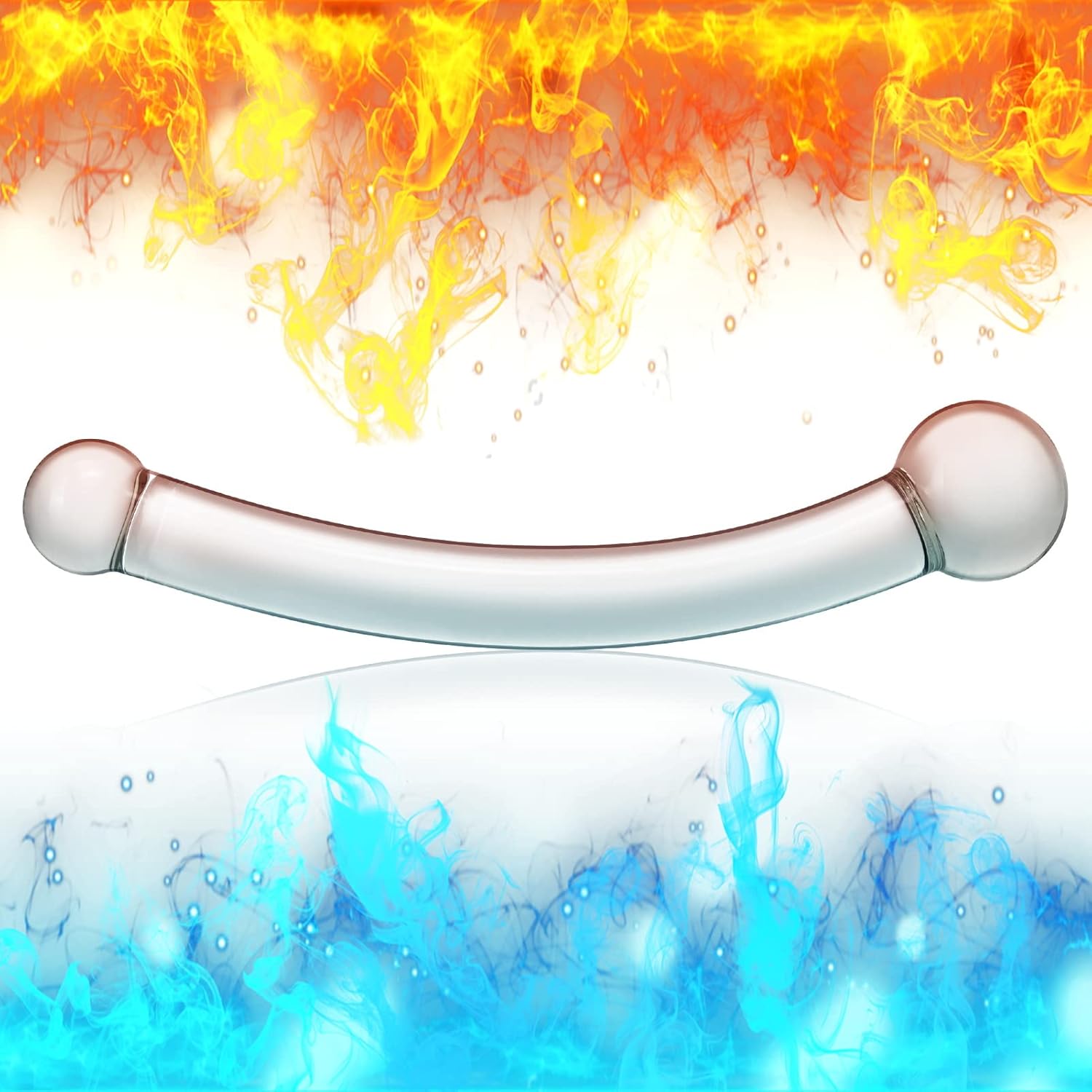 ArcGlow Dual Glass Anal Wand - Vixen | Nova Network