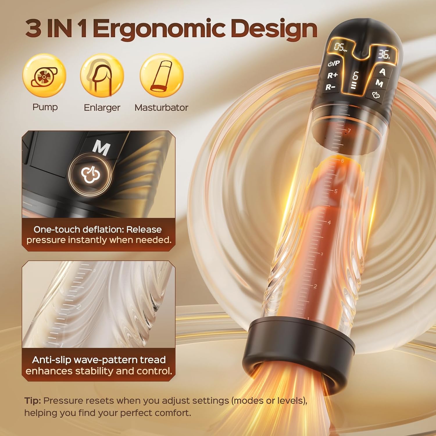 ArchVibe 3 - in - 1 Penis Pump - Vixen | Nova Network