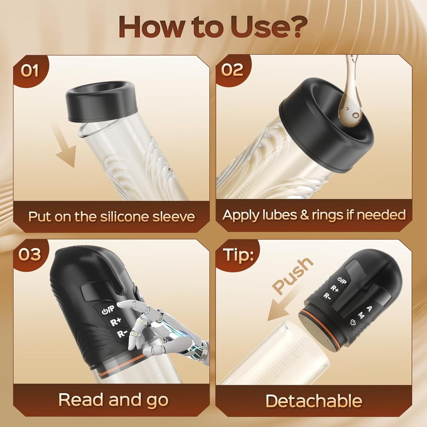 ArchVibe 3 - in - 1 Penis Pump - Vixen | Nova Network