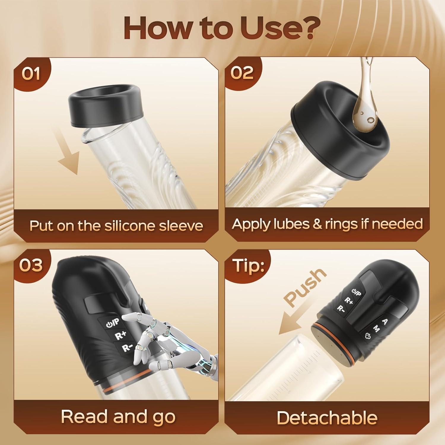 ArchVibe 3 - in - 1 Penis Pump - Vixen | Nova Network