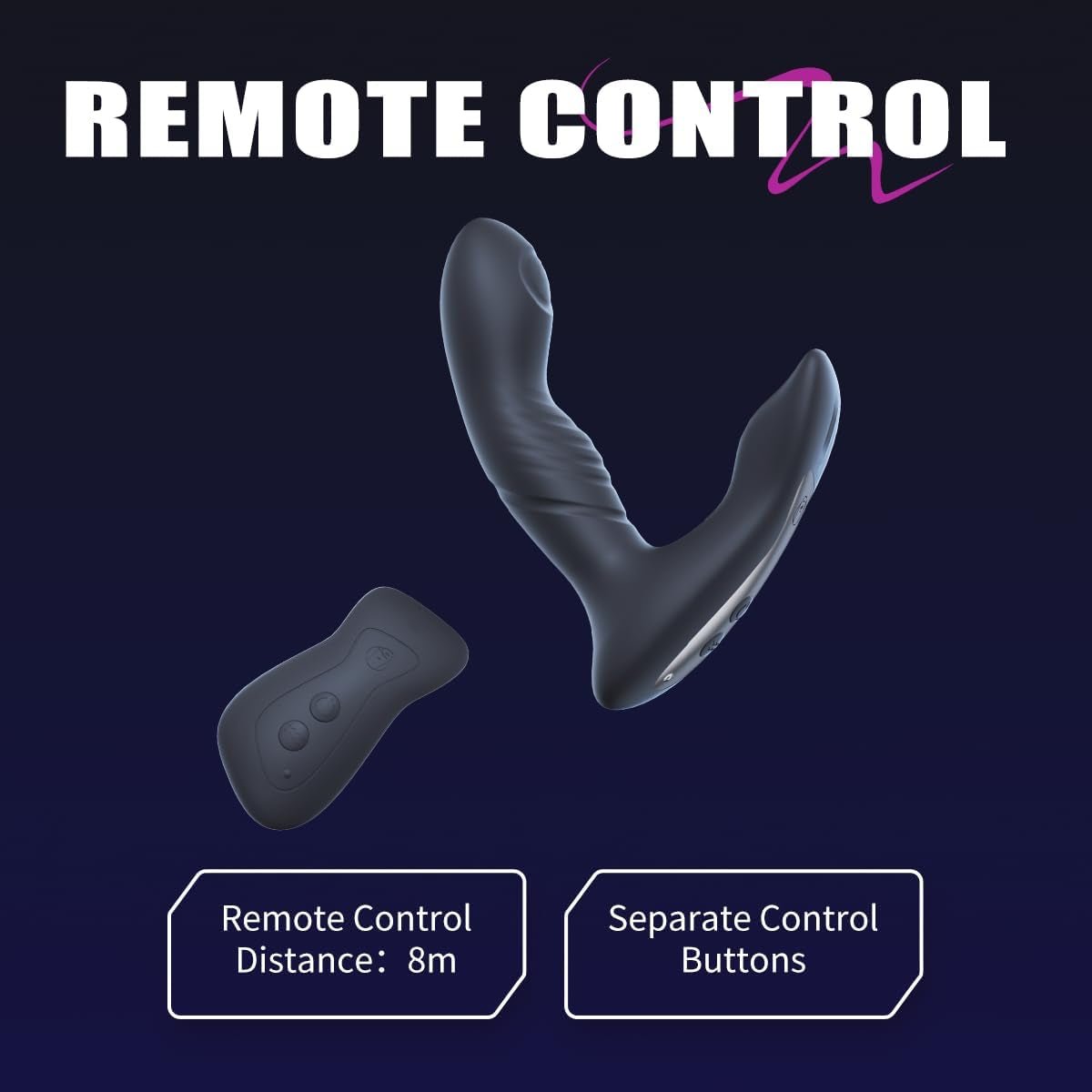 ArcRush Thrusting Prostate Massager Plug - Vixen | Nova Network