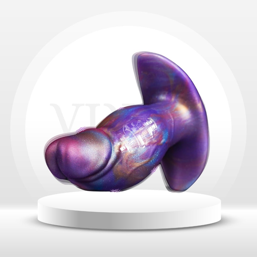 ArtisanGradient Vibrating Butt Plug – 6.5" Prostate Massager, 8 Modes - Vixen Adult Playroom