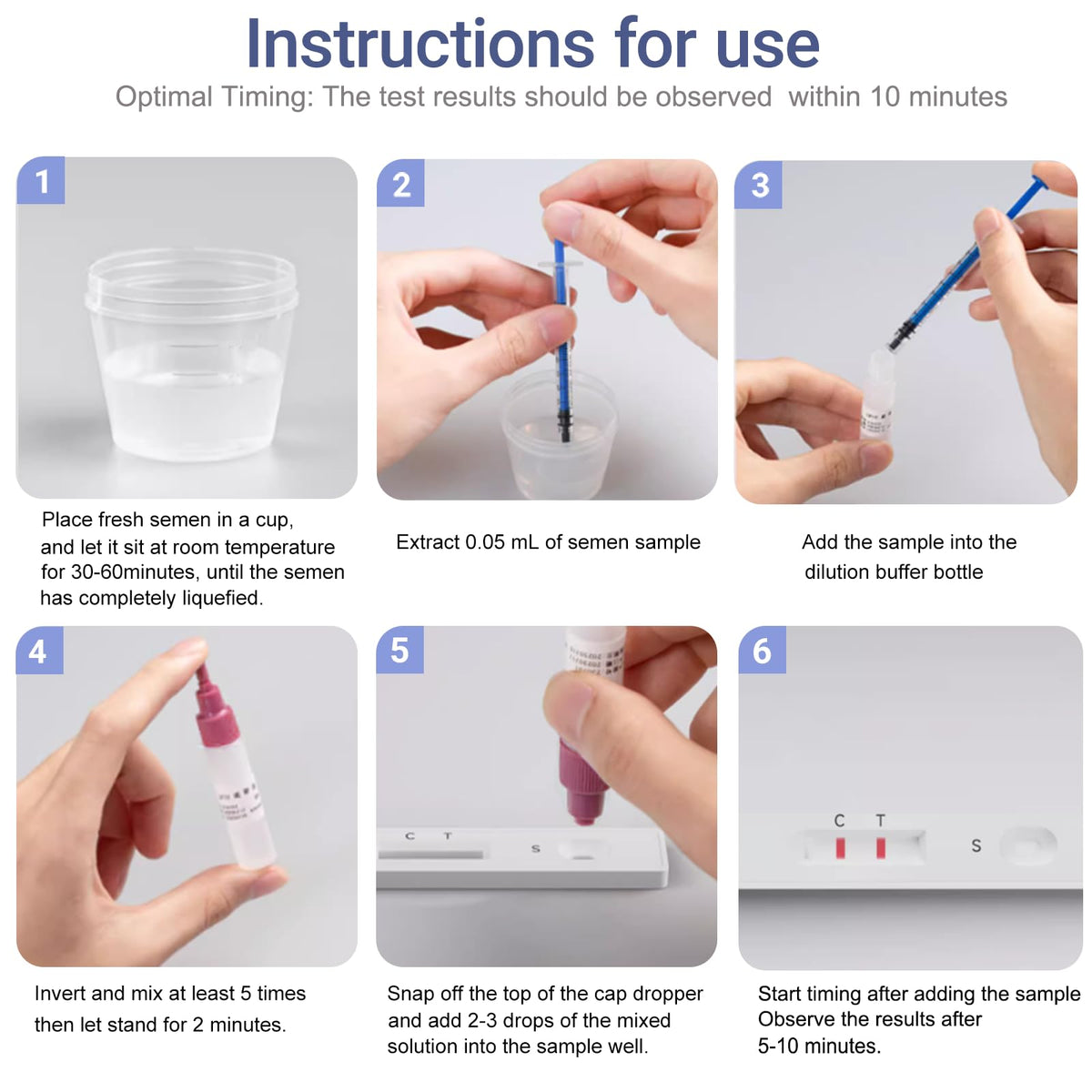 At-Home Male Fertility Test Kit | BLENSTCS - Vixen Adult Playroom