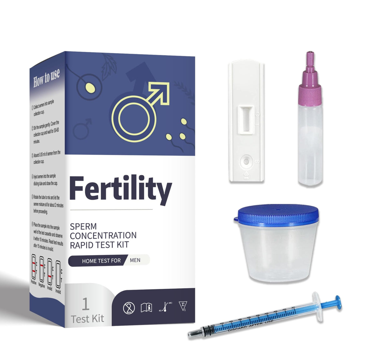 At-Home Male Fertility Test Kit | BLENSTCS - Vixen Adult Playroom