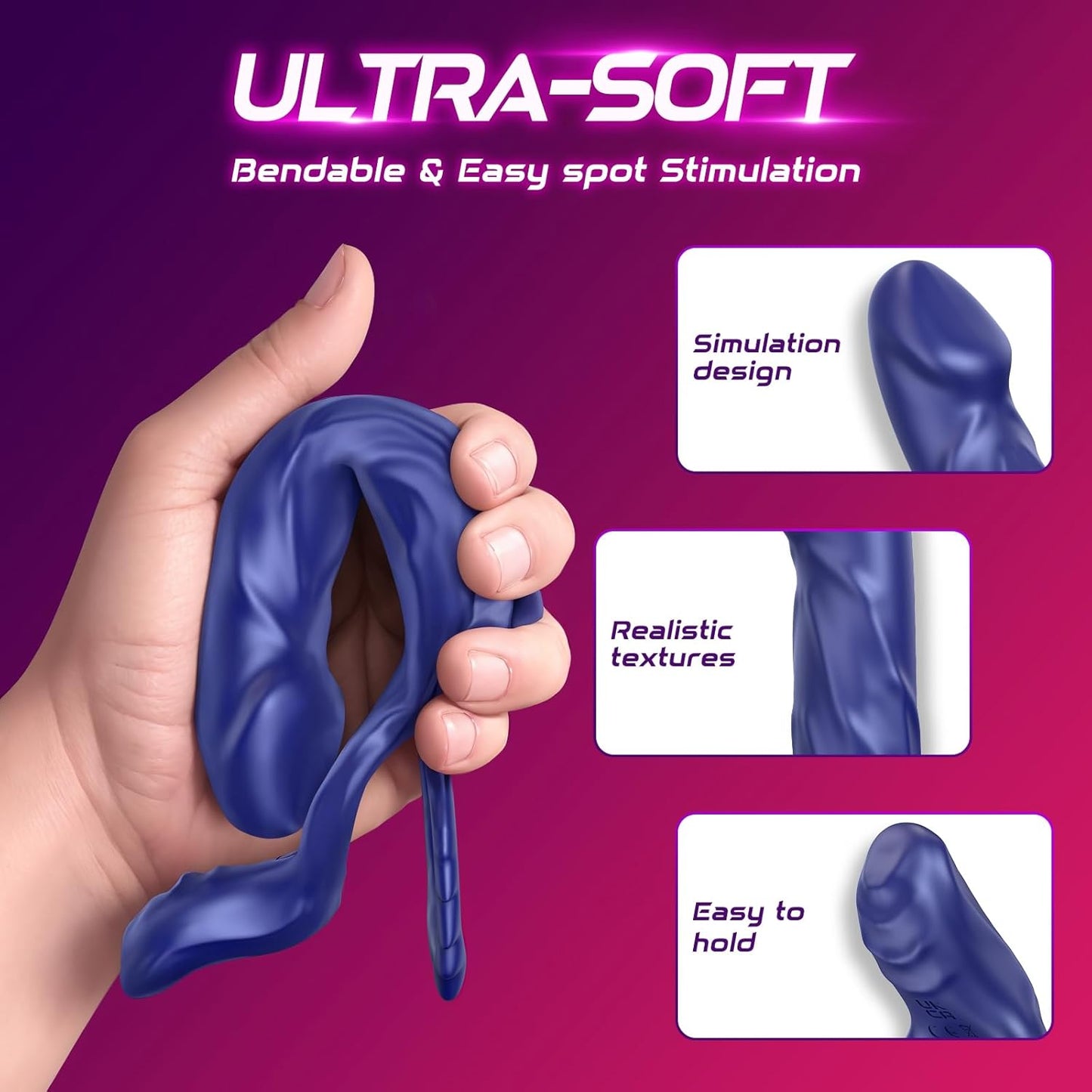 TrioRide Anal Cock Sleeve Vibrator for Couples
