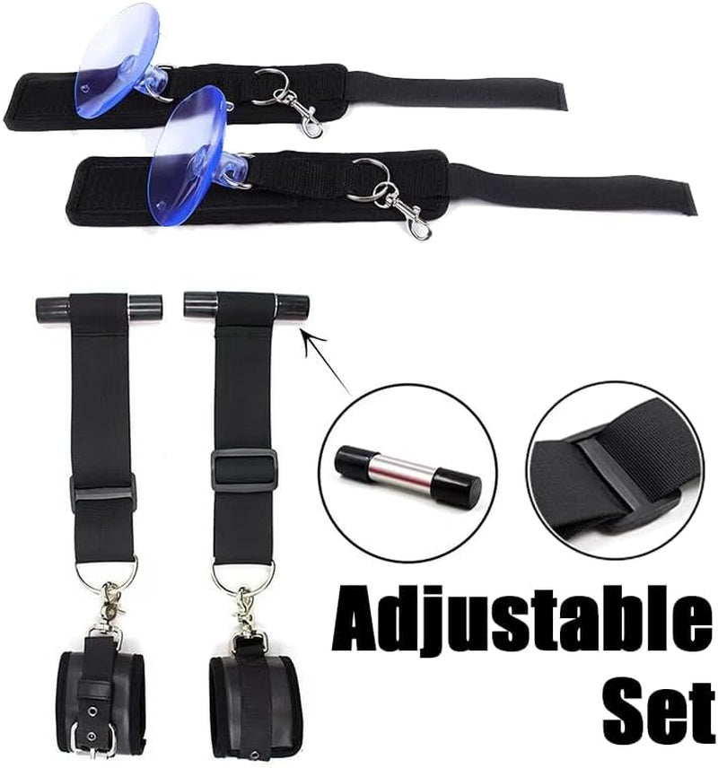 SwingShift 2-in-1 Door Sex Swing & Restraint Set 300lb