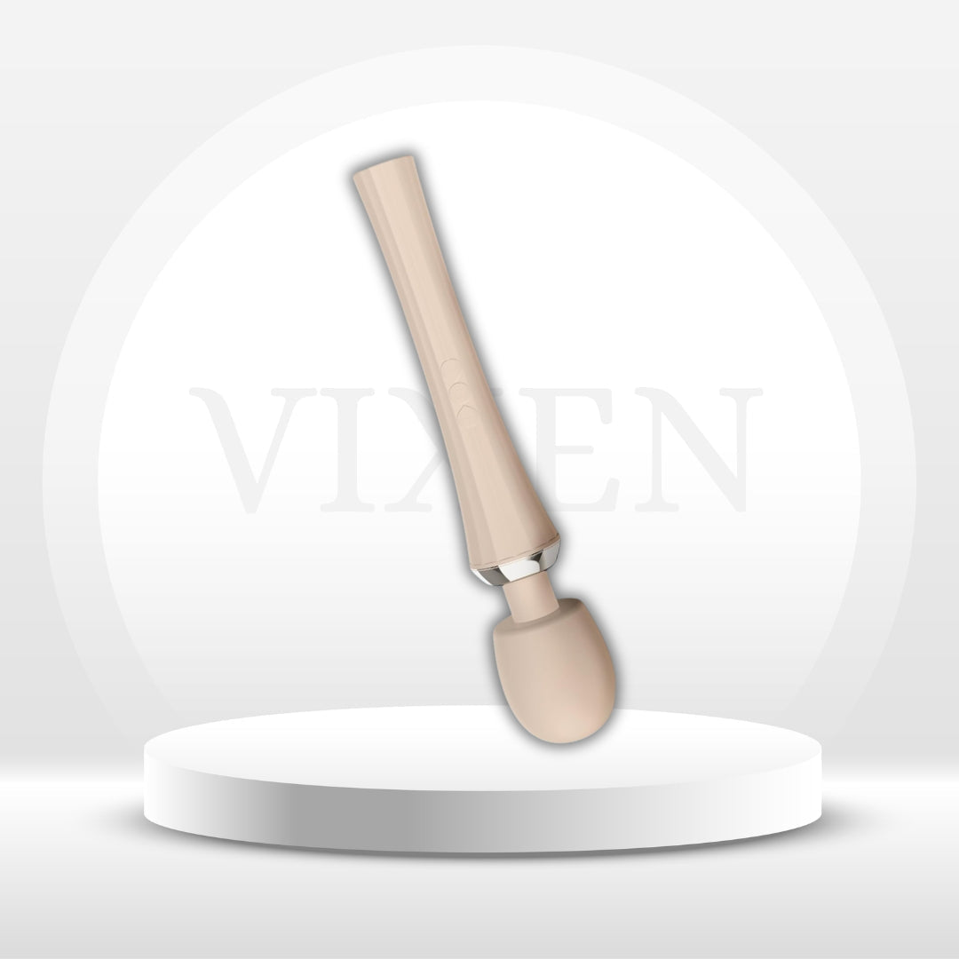 BareLuxe Cordless Multi - Pattern Wand Vibrator - Vixen | Nova Network