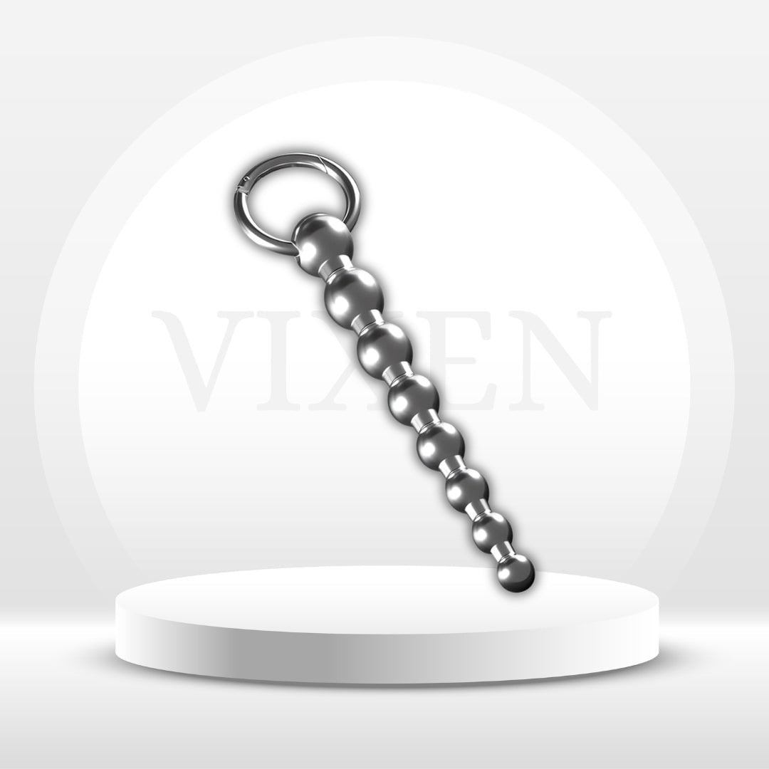 BeadLock Stainless Steel Multi-Bead Urethral Sound - Vixen | Nova Network