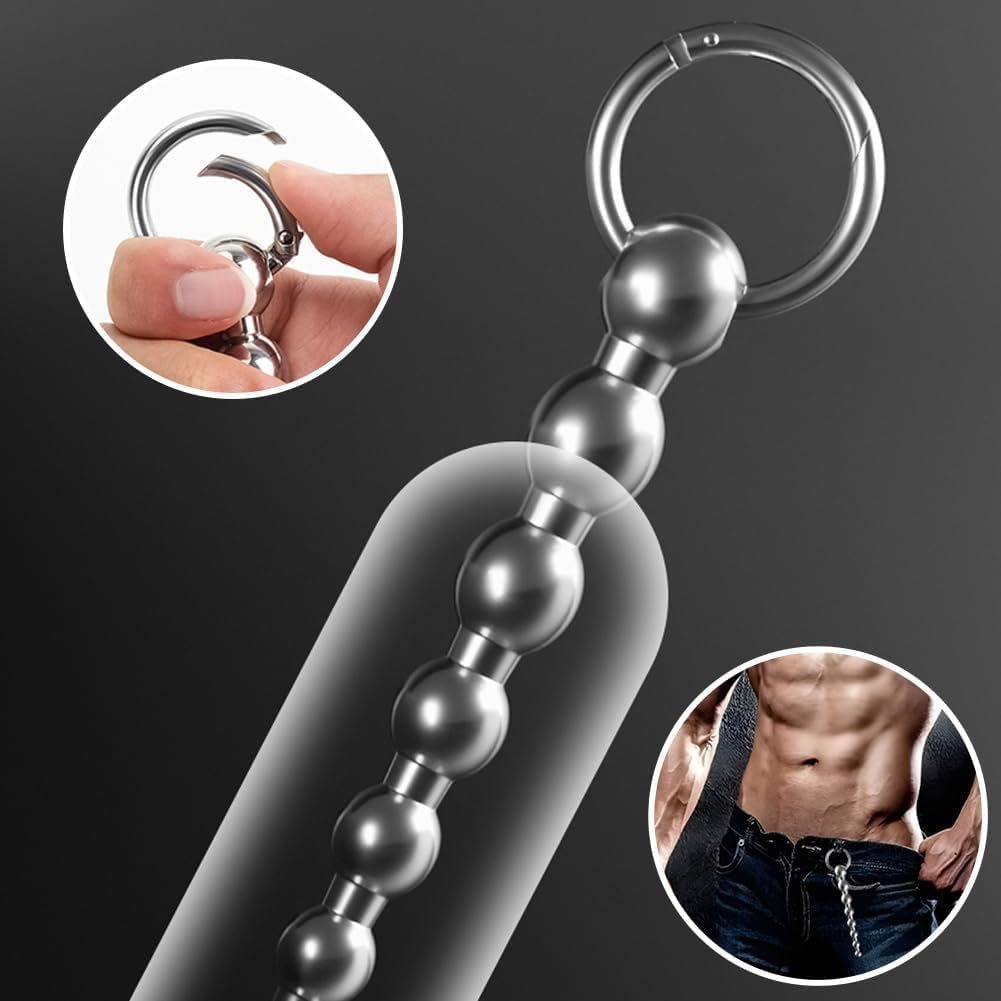BeadLock Stainless Steel Multi-Bead Urethral Sound - Vixen | Nova Network