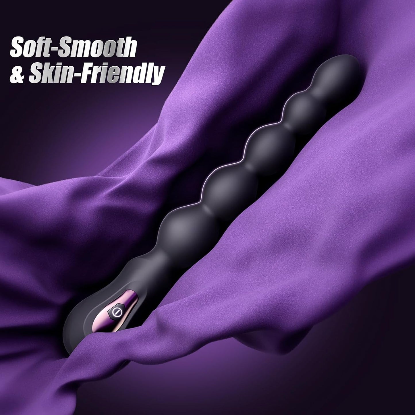 BeadRush XL Large Vibrating Anal Beads Plug - Vixen | Nova Network