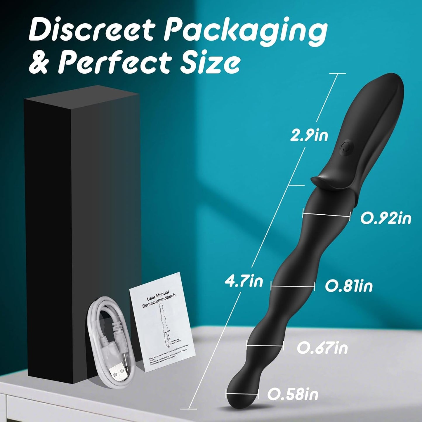 BeadsMaster Vibrating Anal Trainer - Vixen | Nova Network