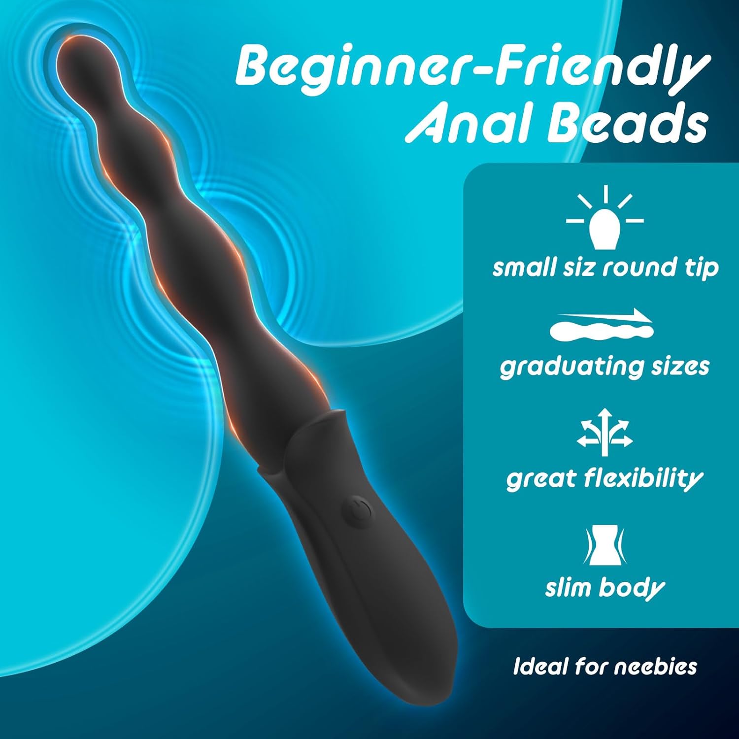 BeadsMaster Vibrating Anal Trainer - Vixen | Nova Network
