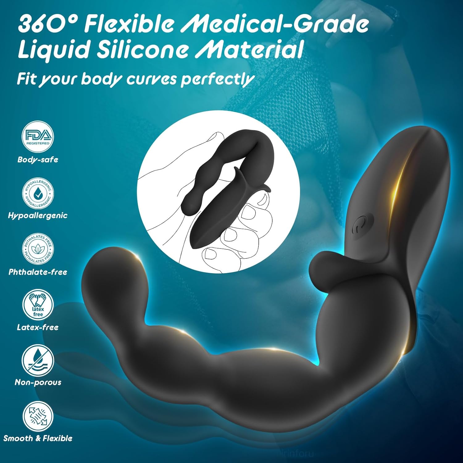 BeadsMaster Vibrating Anal Trainer - Vixen | Nova Network