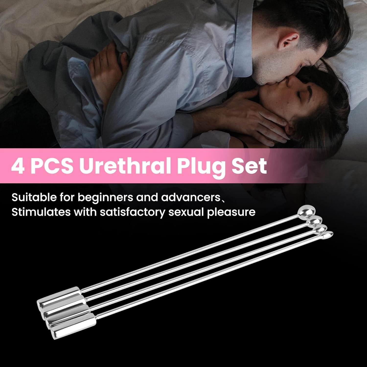 BeadStart 4-Piece Beaded Urethral Sound Beginner Kit - Vixen | Nova Network