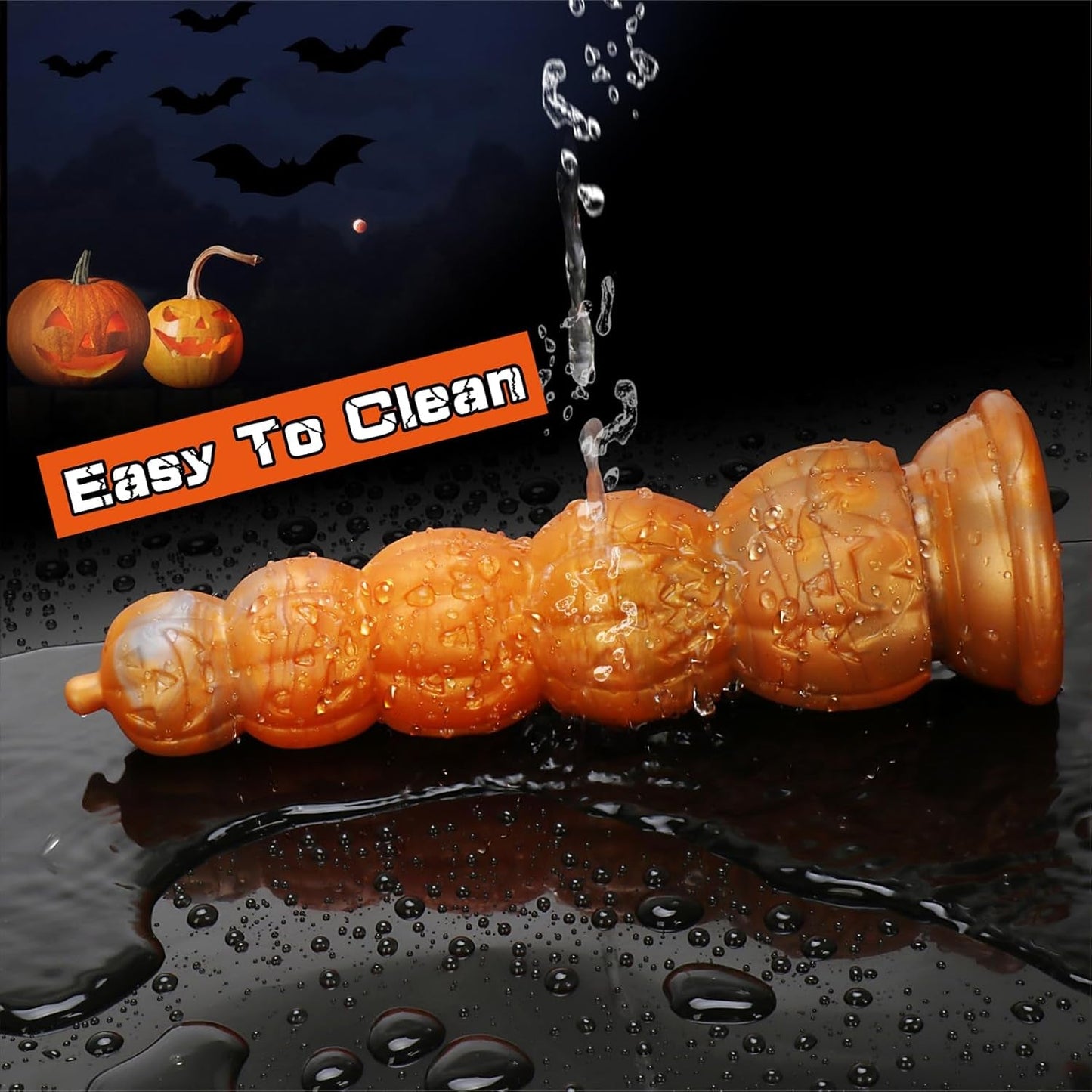 BeastKnot 7.87" Silicone Knot Fantasy Dildo with Suction Cup - Vixen Adult Playroom