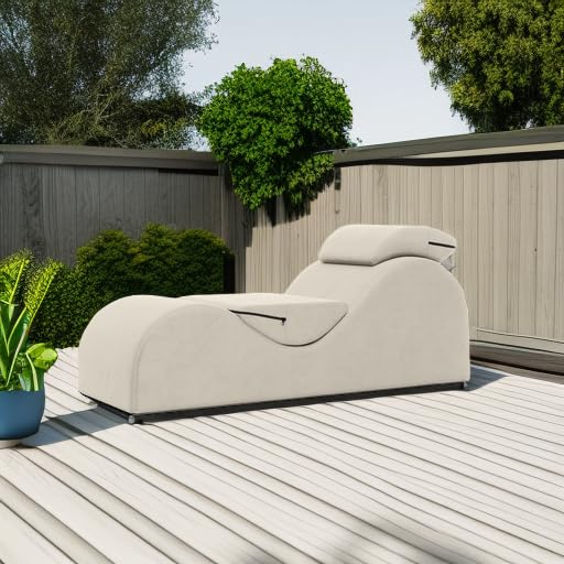 Beige Luxury Intimate Lounge Chaise - Vixen | Nova Network