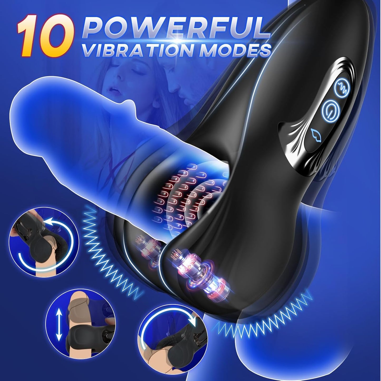 BiteGrip Penis Training Vibrator - Vixen | Nova Network