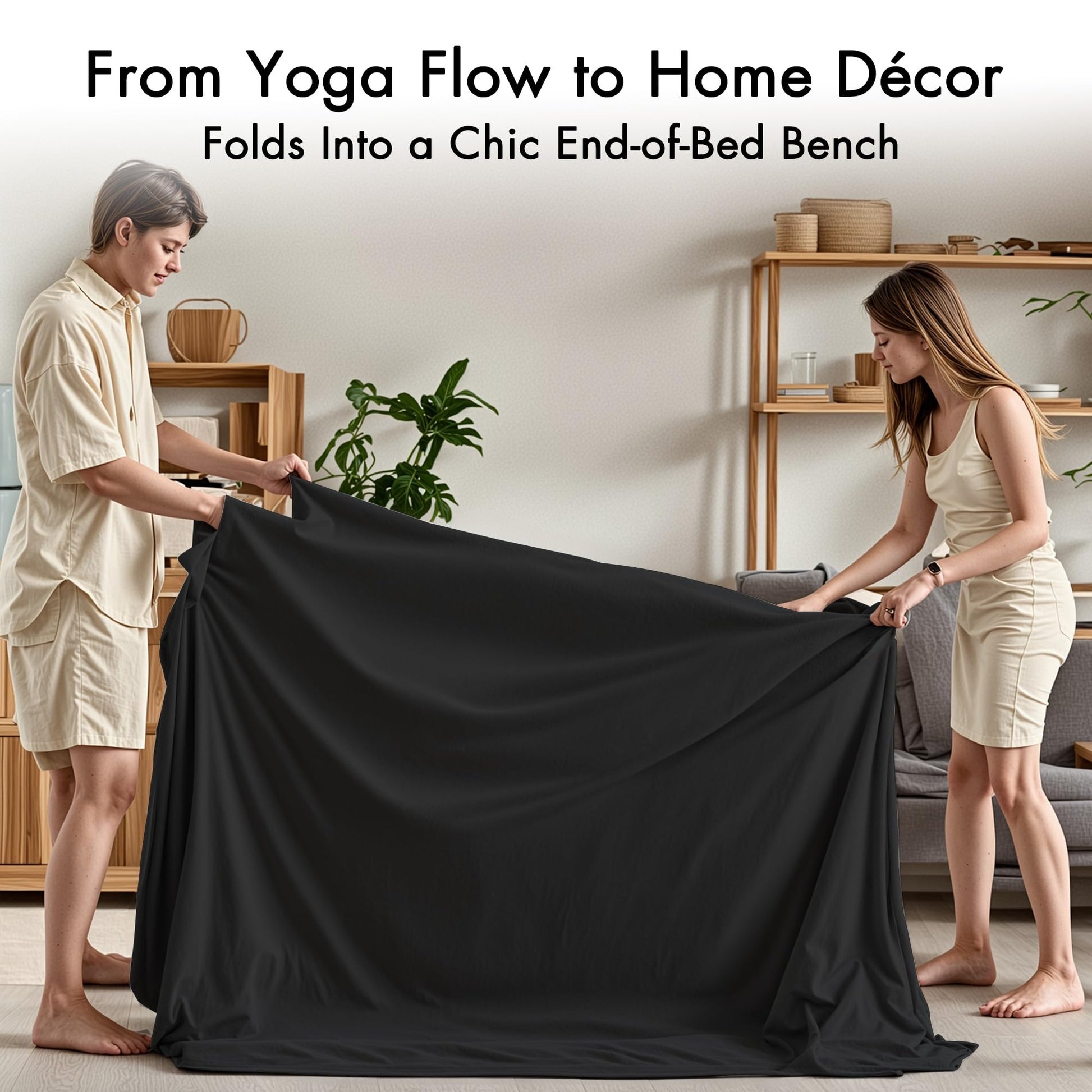 Black Convertible Ergonomic Intimate Lounge Chair - Vixen | Nova Network