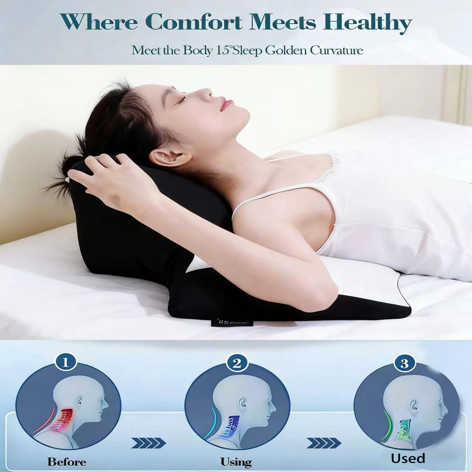 Black Couples Intimacy Support Wedge Pillow - Vixen | Nova Network