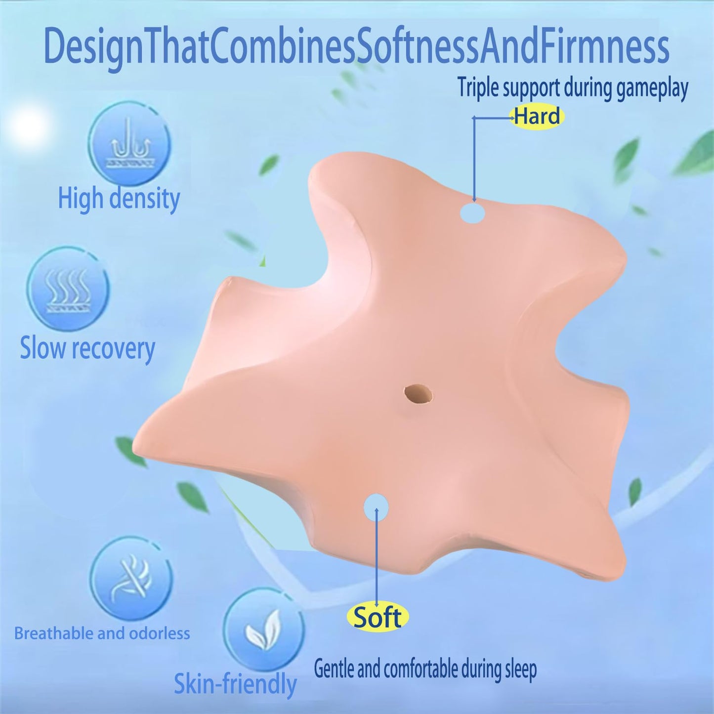 Black Couples Intimacy Support Wedge Pillow - Vixen | Nova Network