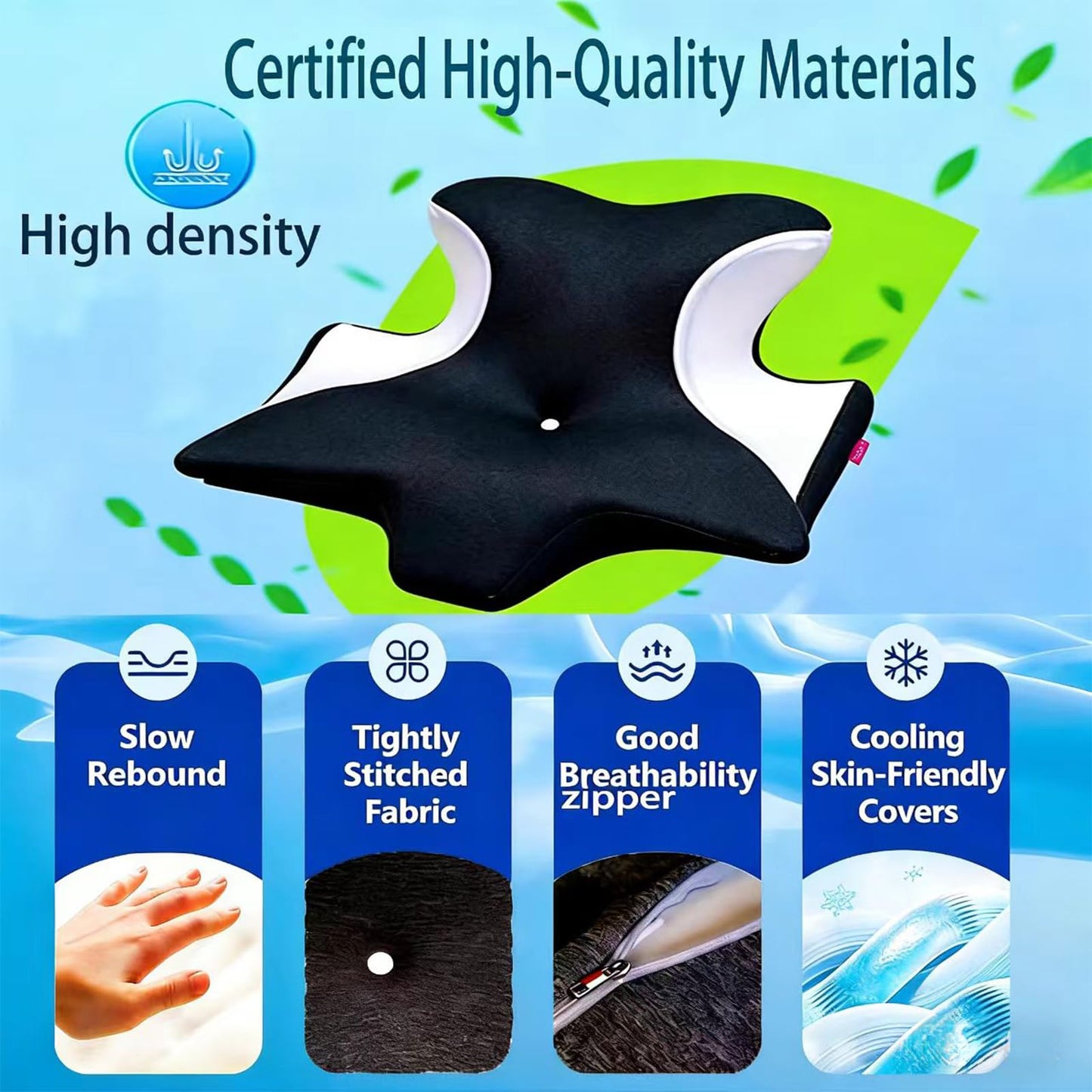 Black Couples Intimacy Support Wedge Pillow - Vixen | Nova Network