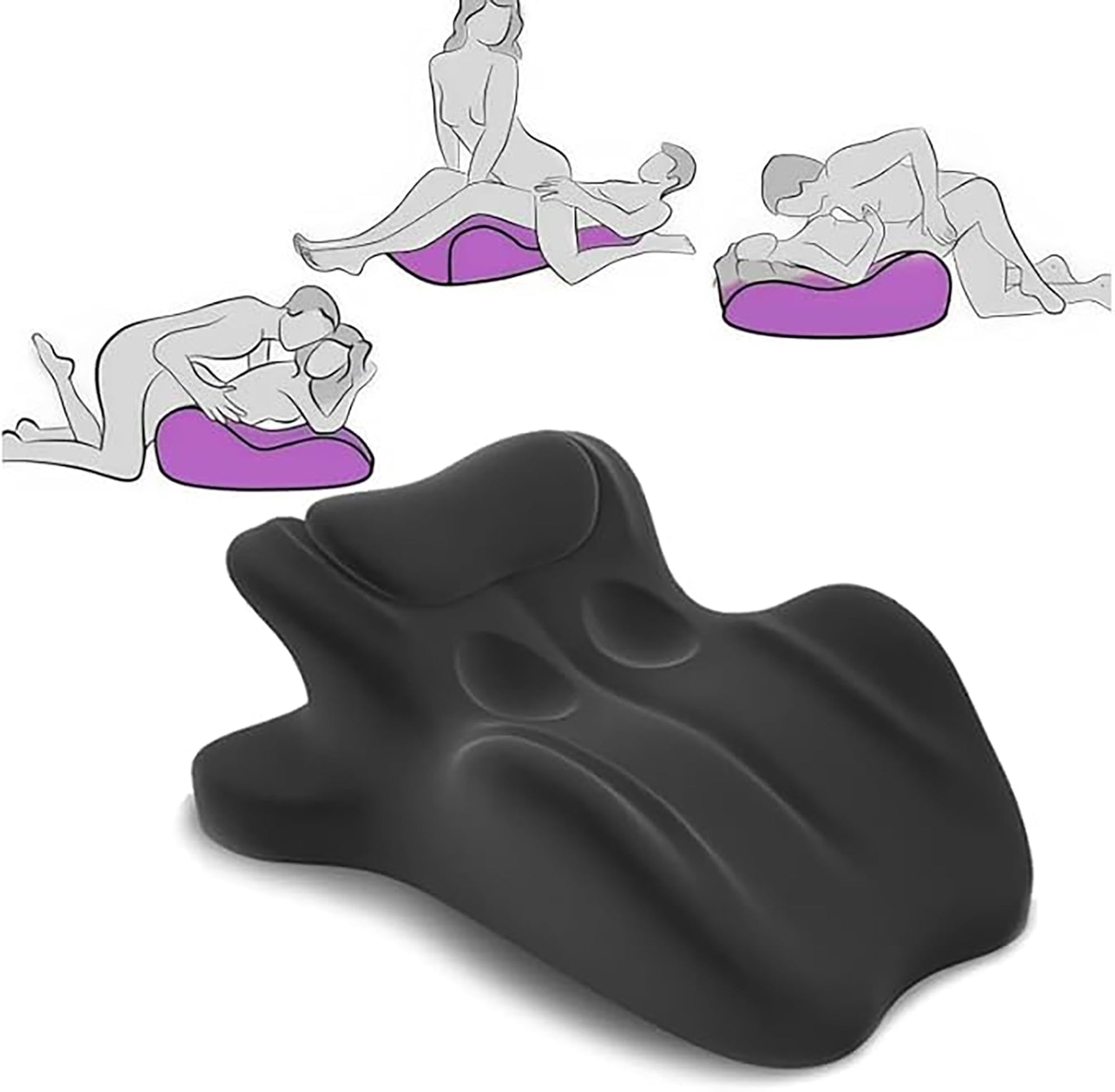 Black Couples Intimate Position Support Pillow - Vixen | Nova Network