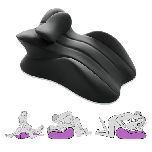 Black Couples Intimate Support Wedge Pillow - Vixen | Nova Network