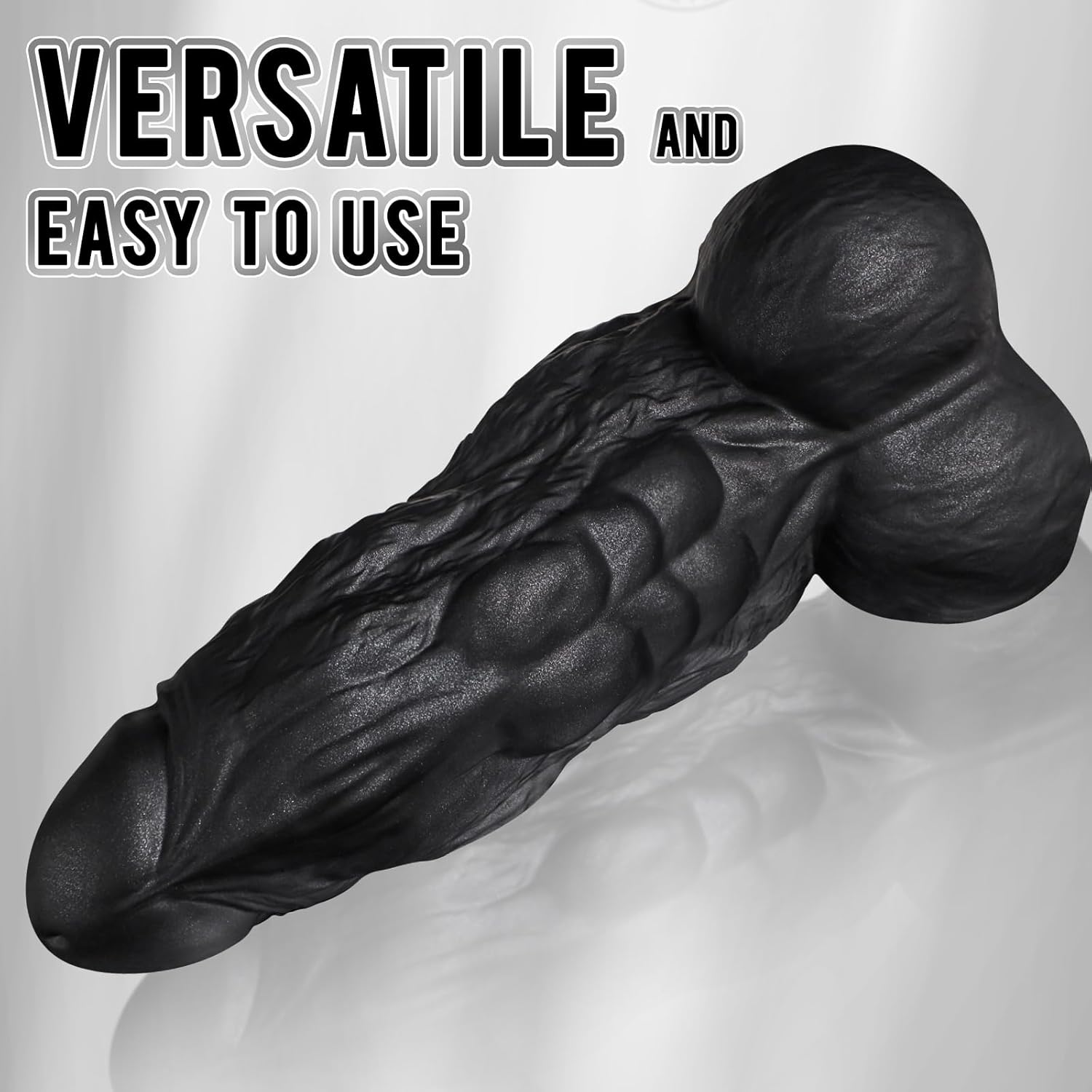 BlackBeast 8" Thick Silicone Fantasy Dildo - Vixen | Nova Network