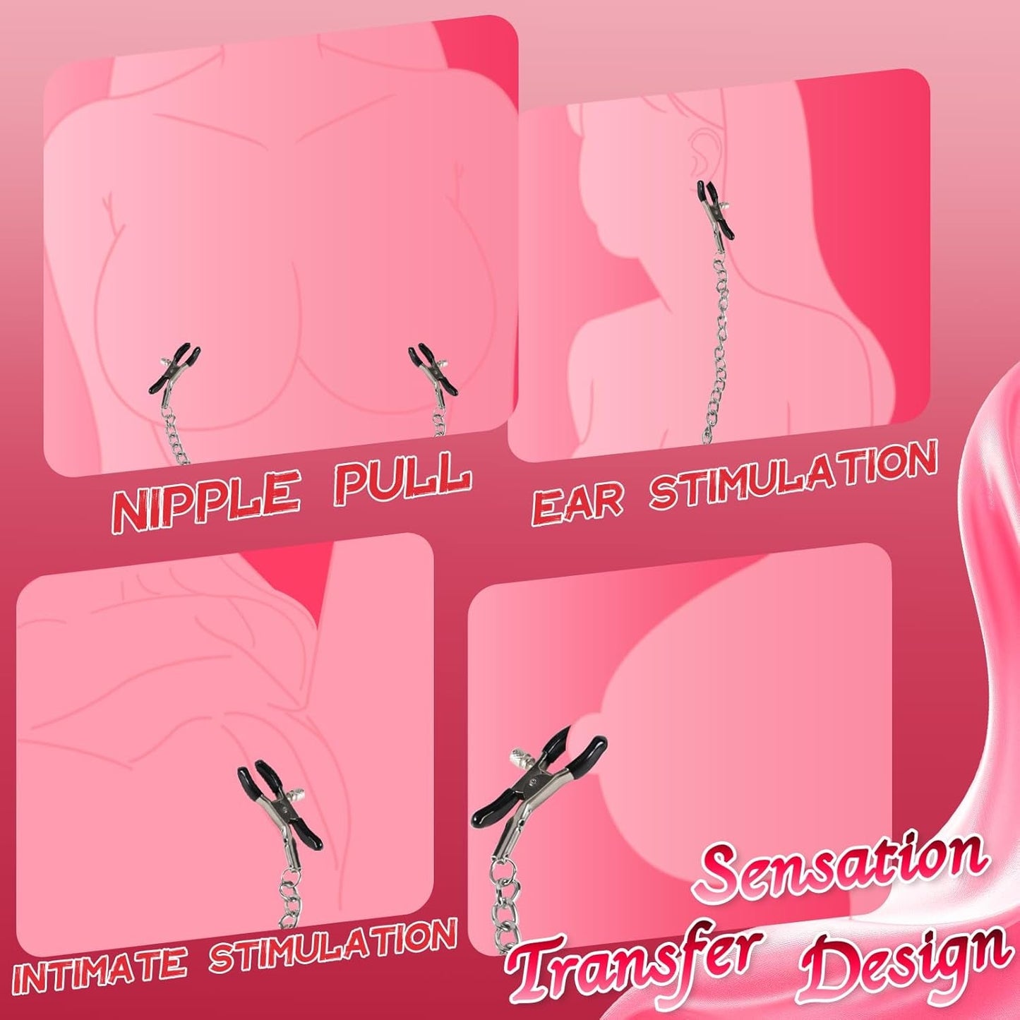 BlissPump Electric Pussy Pump with BDSM Nipple Clamps - Vixen | Nova Network