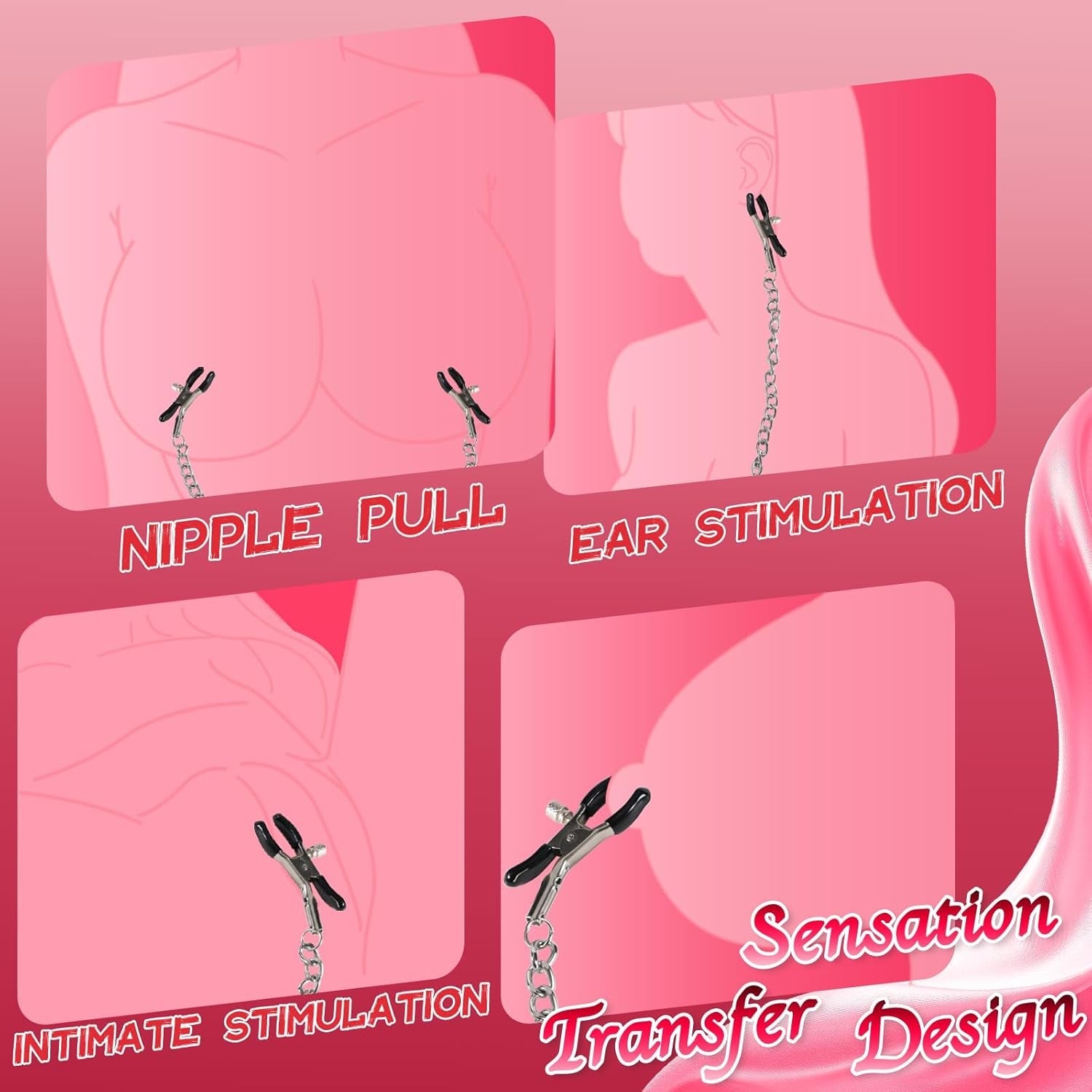 BlissPump Electric Pussy Pump with BDSM Nipple Clamps - Vixen | Nova Network