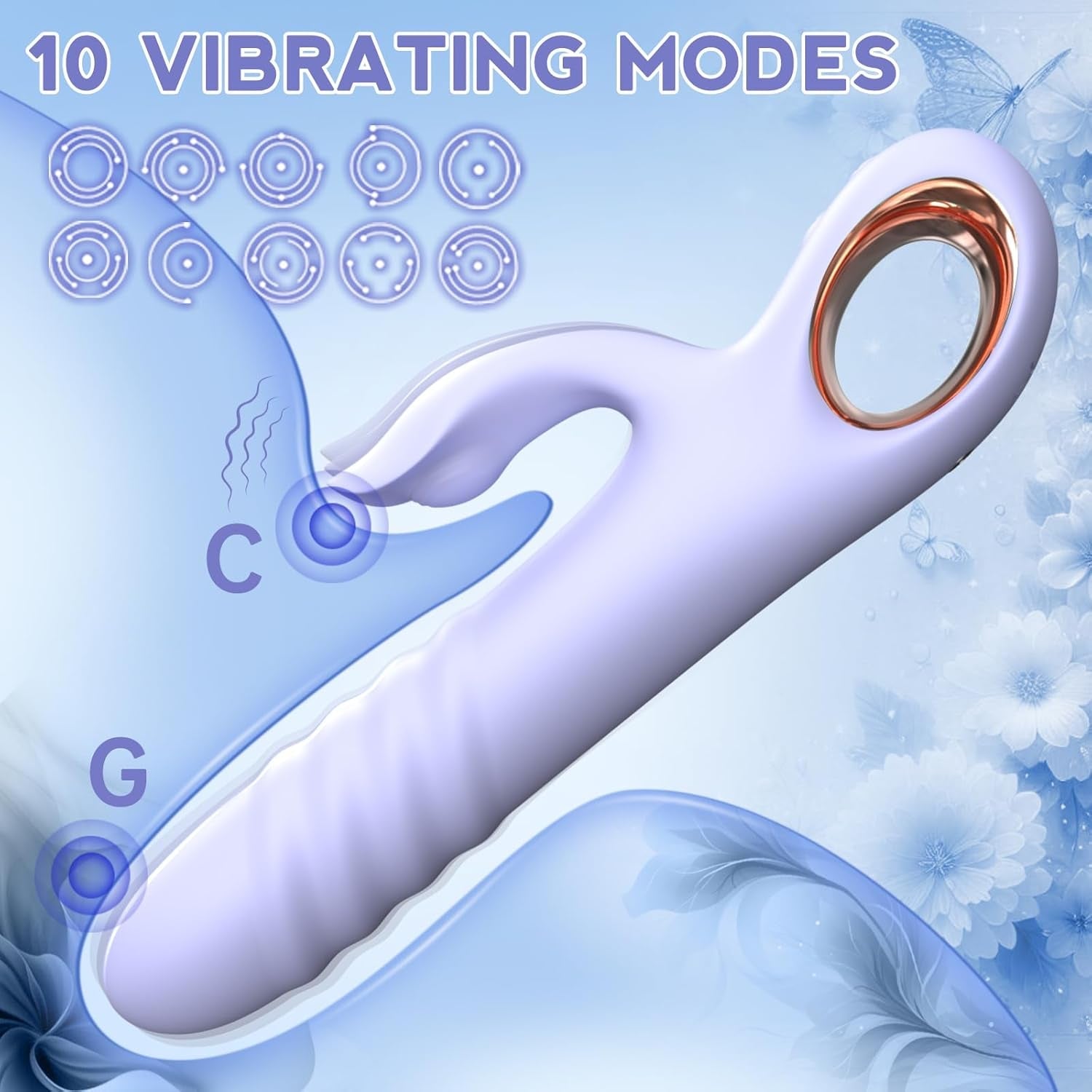 BloomBunny Rabbit Thrusting G - Spot Vibrator - Vixen | Nova Network