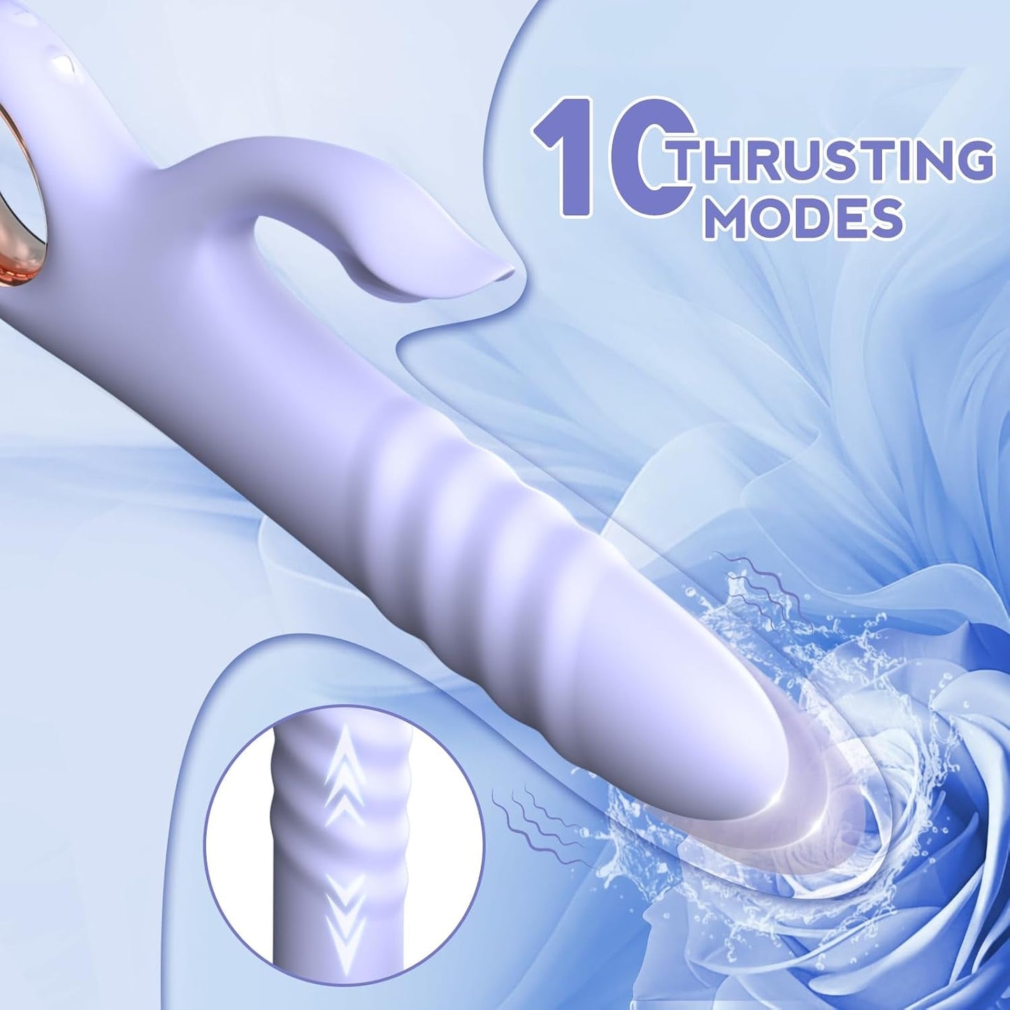 BloomBunny Rabbit Thrusting G - Spot Vibrator - Vixen | Nova Network
