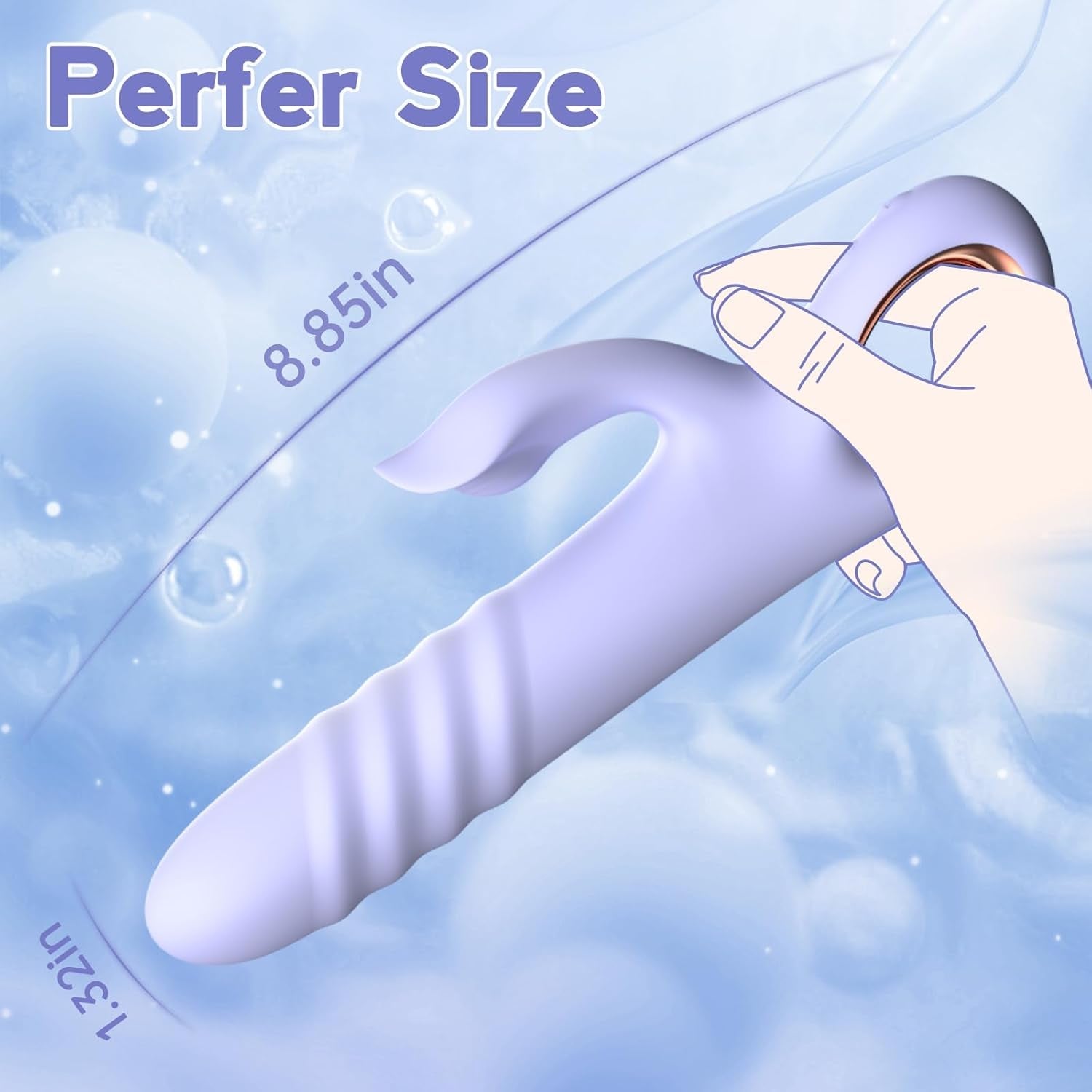 BloomBunny Rabbit Thrusting G - Spot Vibrator - Vixen | Nova Network