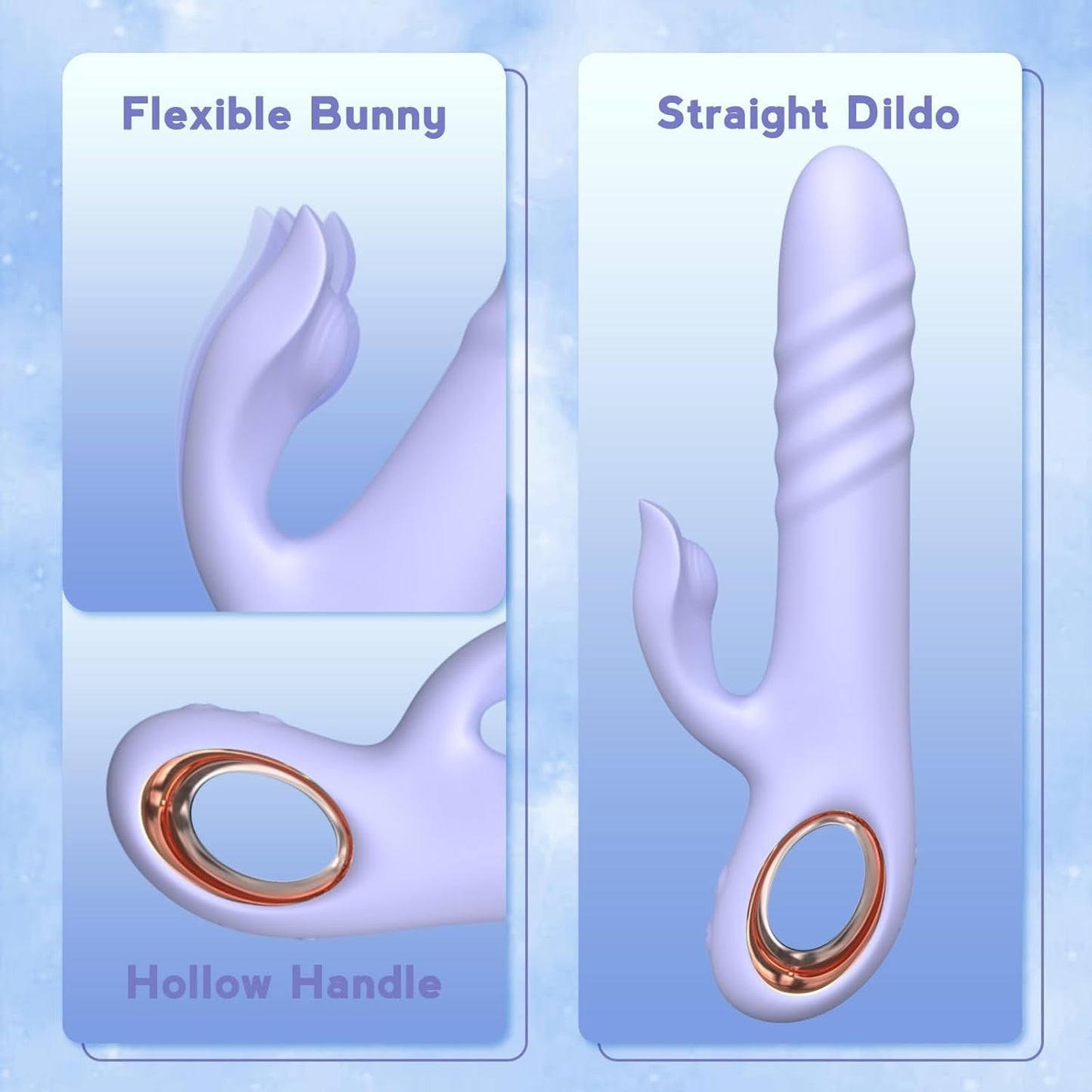BloomBunny Rabbit Thrusting G - Spot Vibrator - Vixen | Nova Network