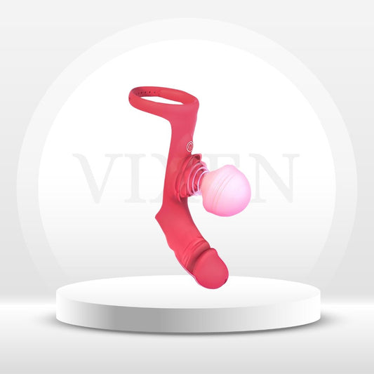 BloomGrip Duo Tease Finger Vibrator - Vixen | Nova Network