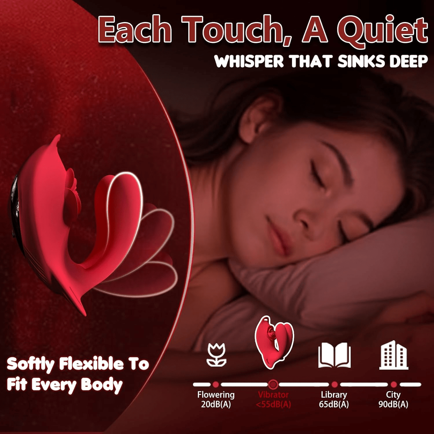 BloomLink Deep Stimulation Wearable Couple Vibrator - Vixen | Nova Network