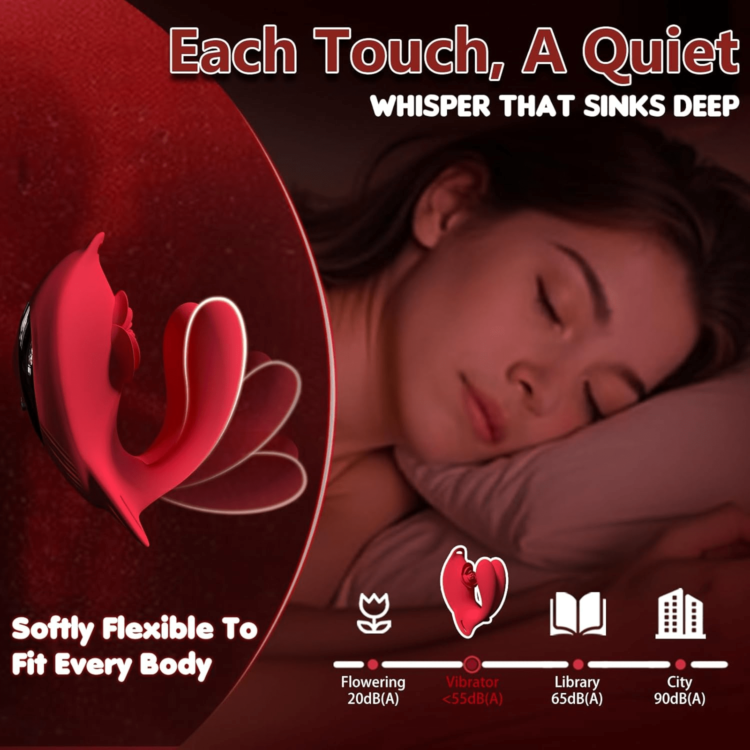 BloomLink Deep Stimulation Wearable Couple Vibrator - Vixen | Nova Network