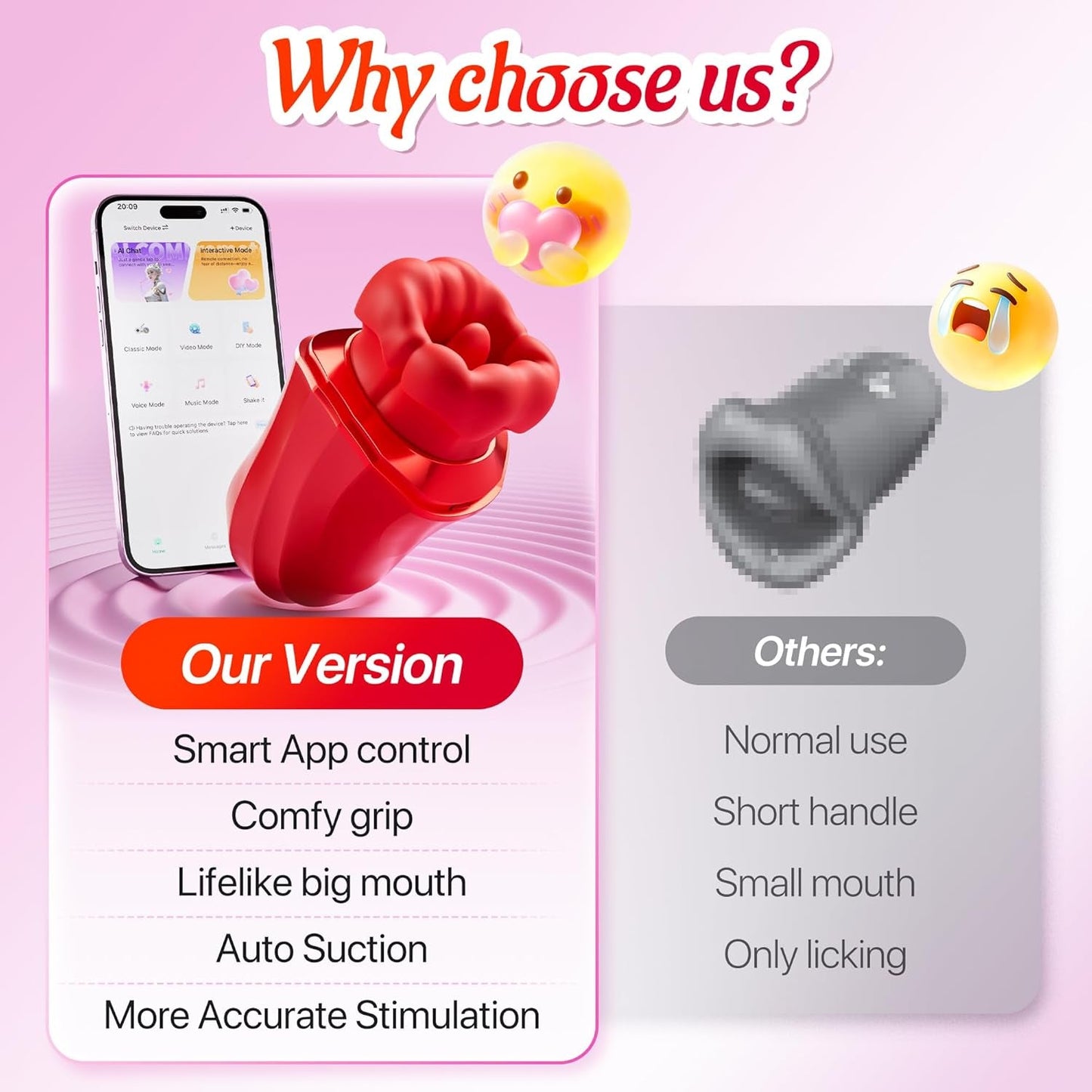 BloomMuse 4-in-1 Rose Sucker – Suck, Lick & Vibrate, App Control - Vixen Adult Playroom