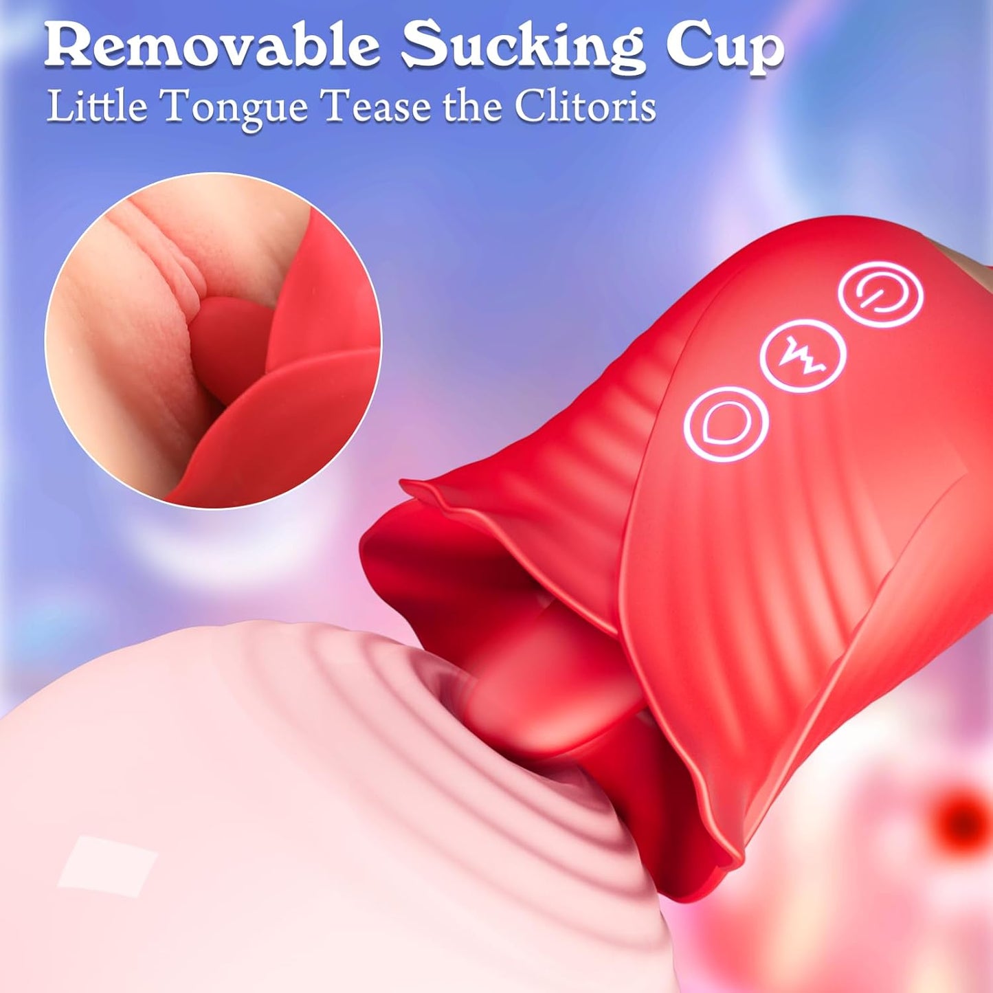 BloomQueen 3 - in - 1 Clit Pump Vibrator - Vixen | Nova Network