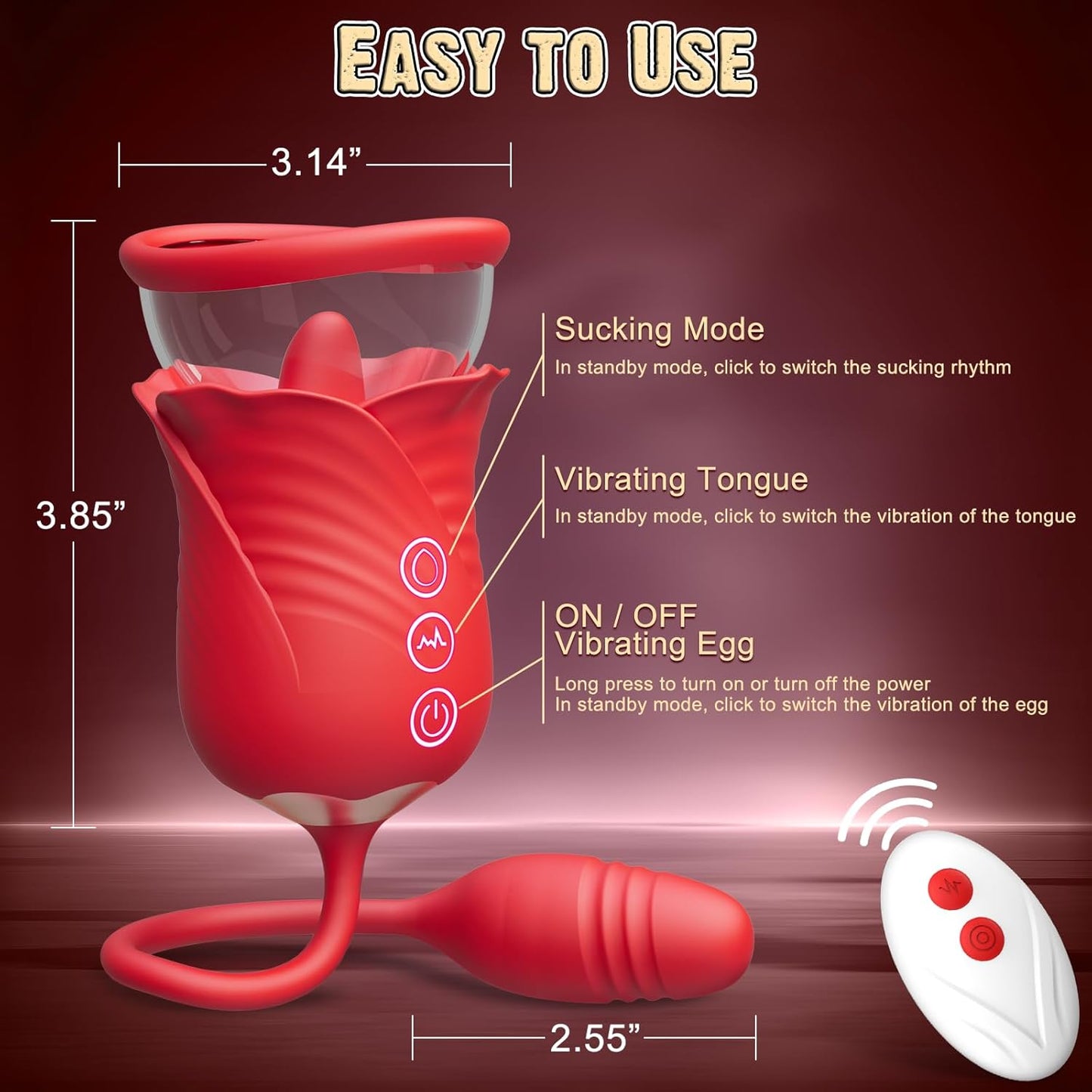 BloomQueen 3 - in - 1 Clit Pump Vibrator - Vixen | Nova Network