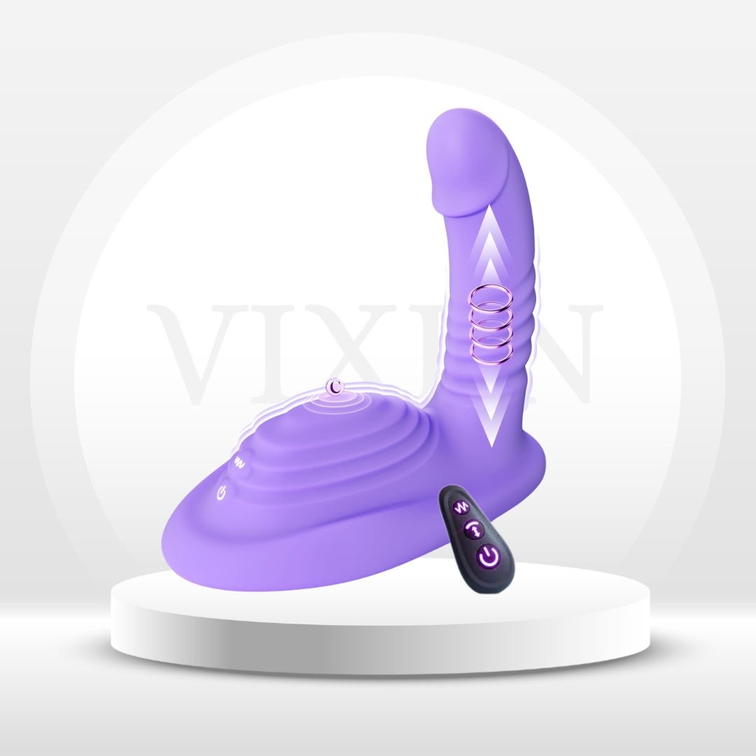 BloomRider App & Remote Riding Thrusting Vibrator - Vixen Adult Playroom