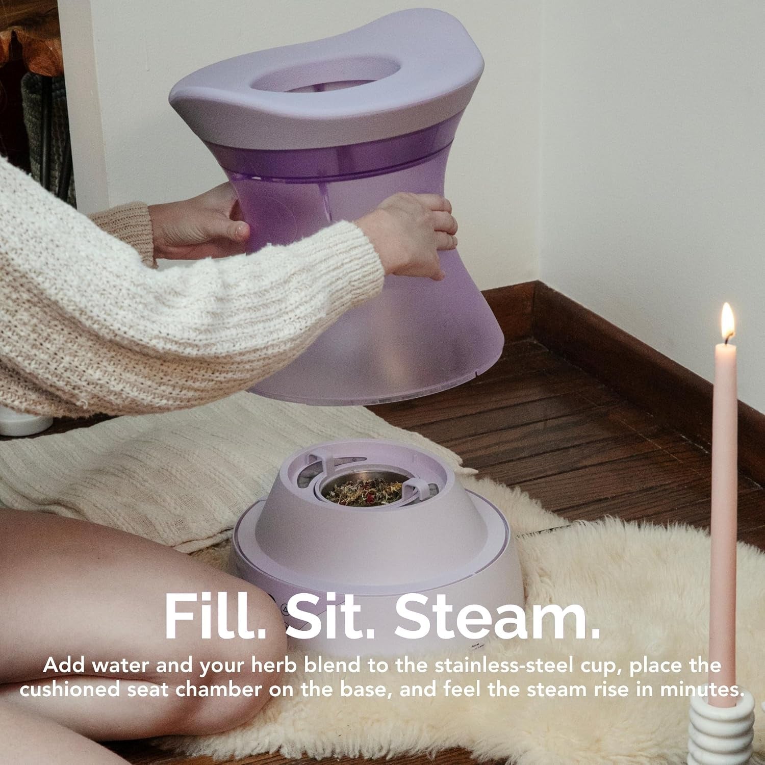 BloomSanctuary Premium Yoni Vaginal Steam Seat Set - Vixen Adult Playroom