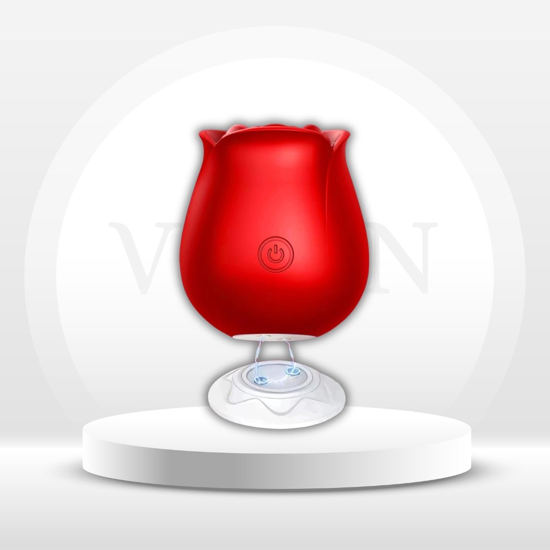 BloomSync App Controlled Rose Suction Vibrator - Vixen | Nova Network
