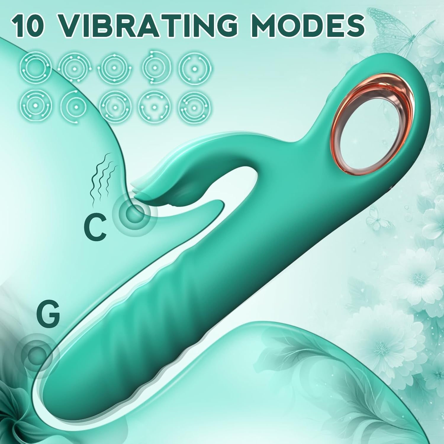 BloomThrust Thrusting Rabbit Vibrator for Women - Vixen | Nova Network