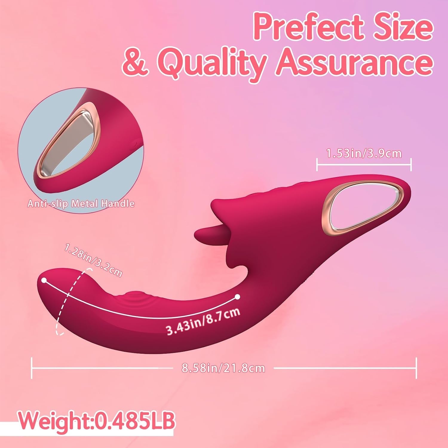 BloomTrio 3-in-1 Rose Vibrator – Licking, Flapping & G-Spot - Vixen Adult Playroom