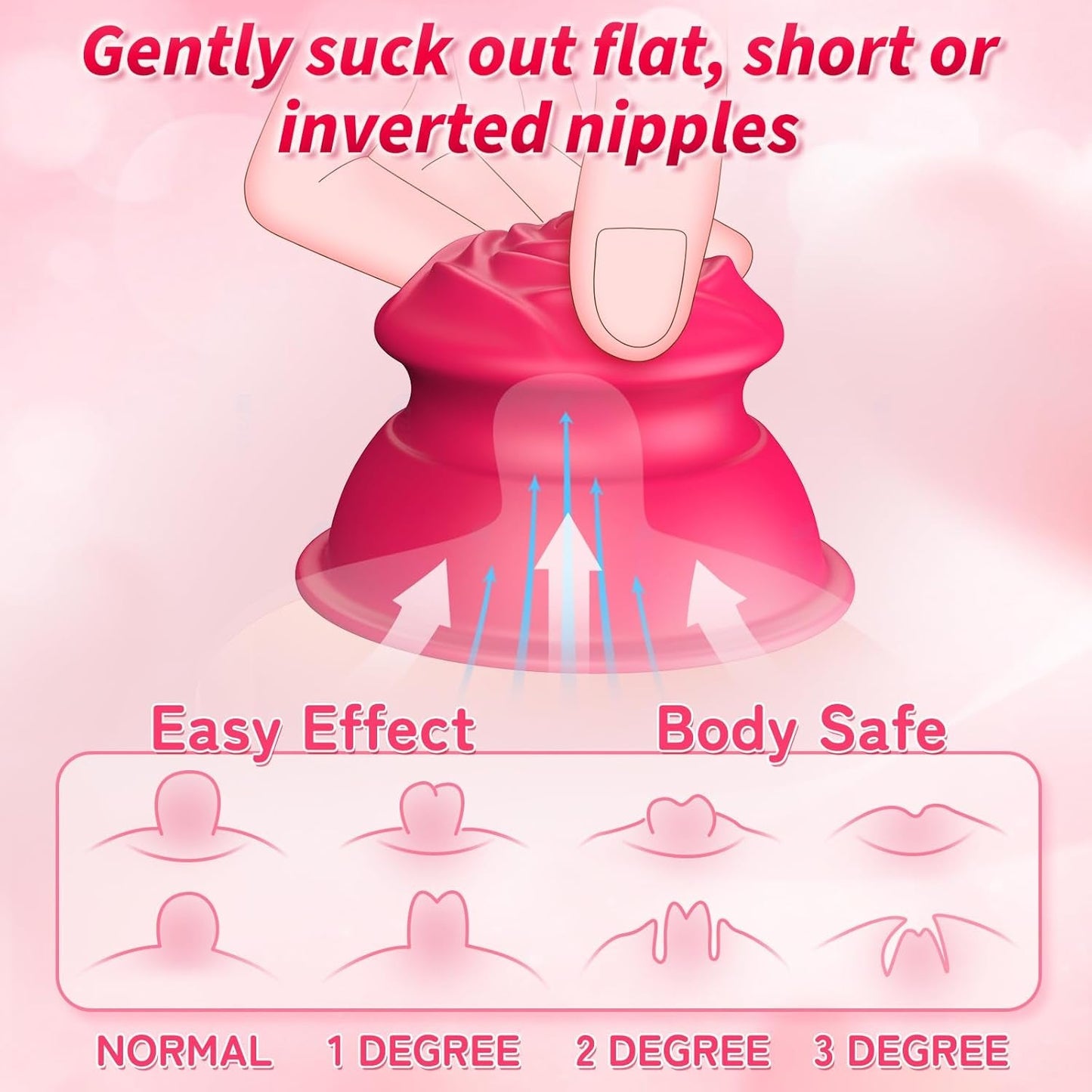 BlossomSuction Rose Nipple Sucker Vibrator – 10 Modes - Vixen Adult Playroom