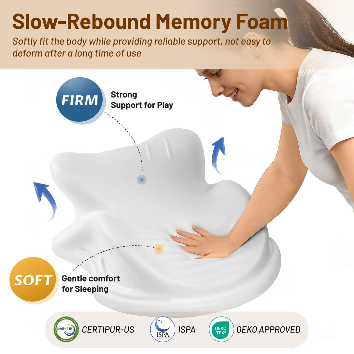 Blue Couples Intimate Position Support Pillow - Vixen | Nova Network